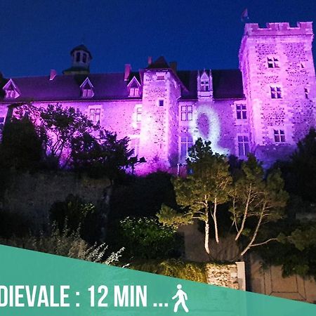 Artbleu -Tout Confort - Ideal Pros - Proche Commerces Montluçon Eksteriør billede