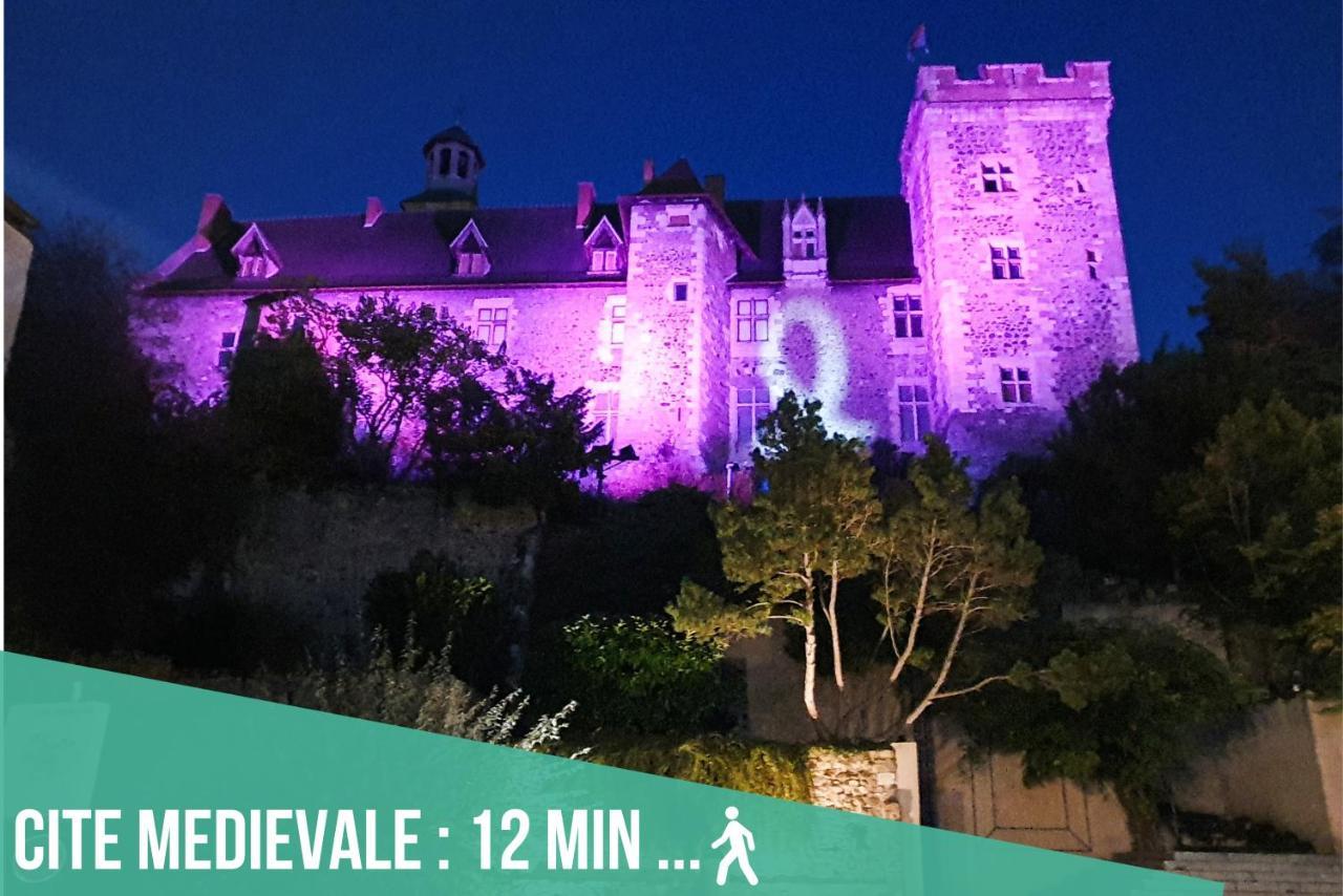 Artbleu -Tout Confort - Ideal Pros - Proche Commerces Montluçon Eksteriør billede